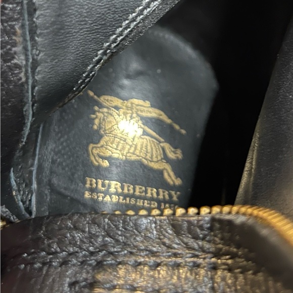 BURBERRY EQUESTRIAN RIDING TALL LEATHER BOOTS *EUC* - Picture 11 of 14